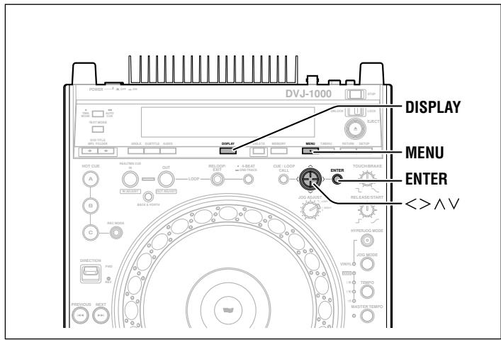 PIONEER DVJ-1000 - Remarques : - 1