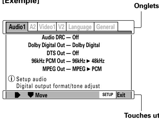 PIONEER DVJ-1000 - Appuyez sur la touche SETUP. - 1