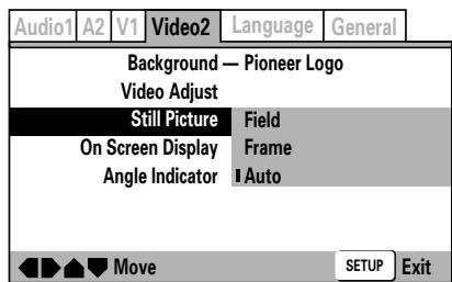 PIONEER DVJ-1000 - Sélection de "Still Picture" (mode Expert) - 1
