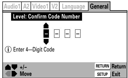 PIONEER DVJ-1000 - Select [Level] and press the ENTER button. - 1