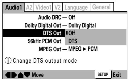 PIONEER DVJ-1000 - Sortie DTS NORMAL - 1