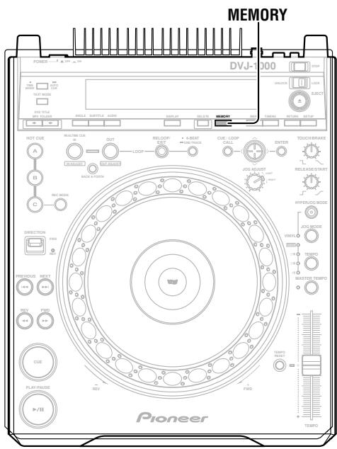 PIONEER DVJ-1000 - Speicherkarten-Funktionen DJ - 1
