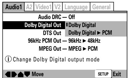 PIONEER DVJ-1000 - Dolby Digital output NORMAL - 1