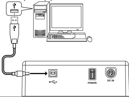 PIONEER DVR-X162Q - Raccordement du câble USB - 1