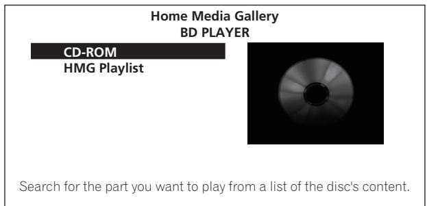 PIONEER BDP-LX91 - Sélectionnez le disque. - 2