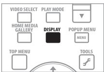 PIONEER BDP-LX91 - ▶ Appuyez sur DISPLAY. - 1