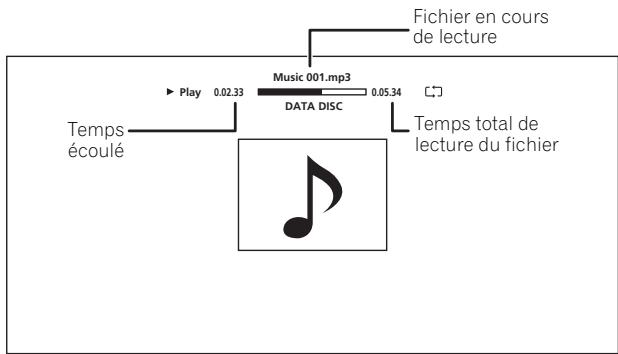 PIONEER BDP-LX91 - Sélectionnez et validez le fichier que vous voulez lire. - 2