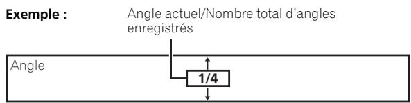 PIONEER BDP-LX91 - ▶ Pendant la lecture, appuyez sur ANGLE. - 2