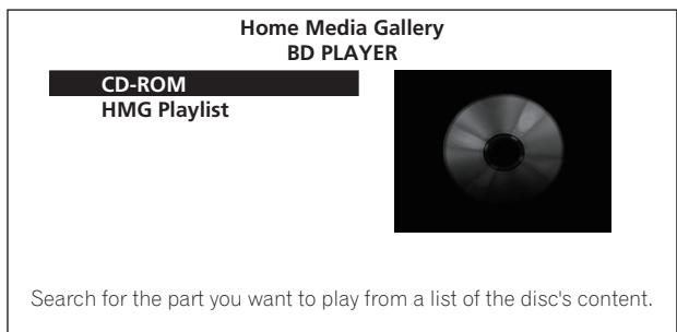 PIONEER BDP-LX91 - Sélectionnez le disque. - 2