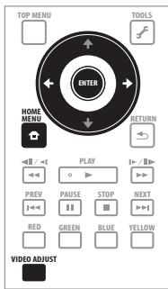 PIONEER BDP-LX52 - Réglage de l'image - 1