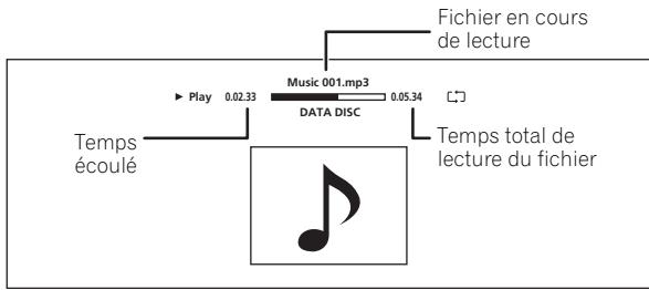 PIONEER BDP-LX52 - Sélectionnez et validez le fichier que vous voulez lire. - 1