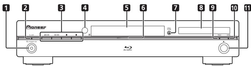 PIONEER BDP-LX52 - Face avant - 1