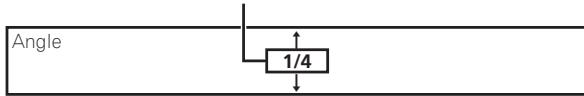 PIONEER BDP-LX52 - Changement de l'angle de prise de vues - 1