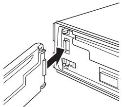 PIONEER DEH-1020E - Colocación de la carátula - 1