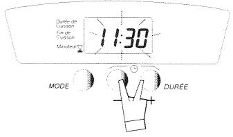 SAUTER CPF4B - b) Remise à l'heure de l'horloge - 1