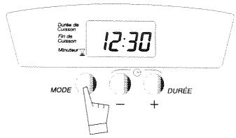 SAUTER CPF4B - b) Remise à l'heure de l'horloge - 3