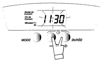 SAUTER MCF3N - b) Remise à l'heure de l'horloge - 1