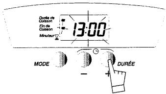 SAUTER MCF3N - Faire une cuisson différée - 5