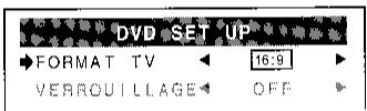 SHARP DV-L70S/BL - Pour régler le FORMAT TV - 1