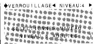 SHARP DV-L70S/BL - Pour régler le VERROUILAGE - 3
