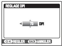 FUJIFILM FINEPIX S5 PRO - [REGLAGE DPI] - 1