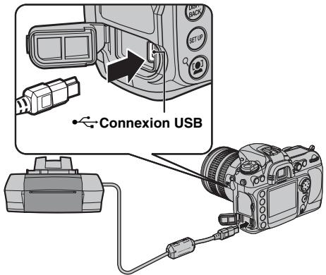 FUJIFILM FINEPIX S5 PRO - Connexion à une imprimante - 1