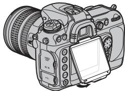 FUJIFILM FINEPIX S5 PRO - Fixation du couvercle du moniteur LCD - 3