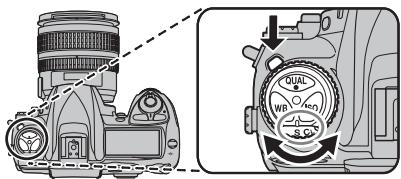 FUJIFILM FINEPIX S5 PRO - Commande de contrôle de profondeur de champ - 2