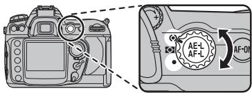FUJIFILM FINEPIX S5 PRO - Prise de vue avec mémo AE - 1