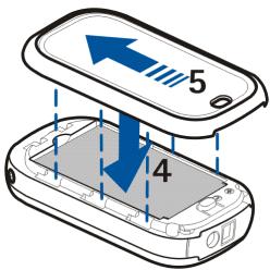 NOKIA LD-1W - Installation de la batterie - 3
