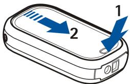 NOKIA LD-1W - Installation de la batterie - 1