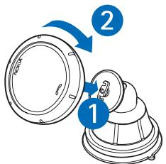 NOKIA SPEAKERPHONE HF-510 - Fixation à un tableau de bord - 1