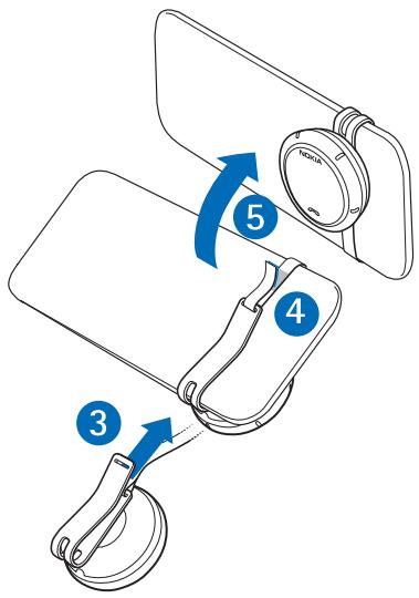 NOKIA SPEAKERPHONE HF-510 - Fixation à un pare-soleil - 2