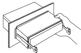 KENWOOD KVT-50DVDRY - Abnehmen des Hartgummi-Rahmens (Armaturenblende) - 6