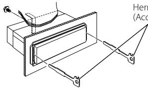 KENWOOD KVT-50DVDRY - Desinstalación de la unidad - 1