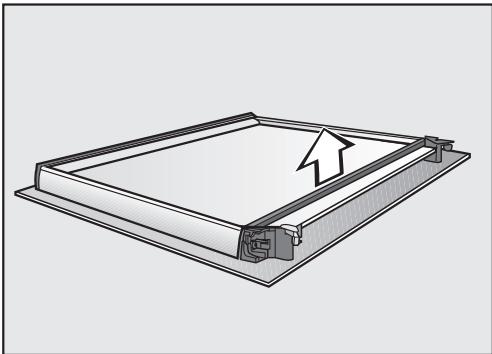 MIELE HYDRACOOK - Désassemblage de la porte - 3