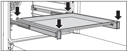 MIELE HYDRACOOK - Plat universel, plat multi-usages et grille avec butée de sécurité - 4