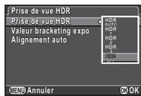 PENTAX K-3 II - Sélectionnez le type de prise de vue puis appuyez sur 8. - 1