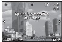 PENTAX K-3 II - Ajuster la composition. - 1