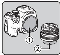PENTAX K-S2 - Montage d'un objectif - 1