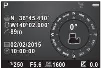 PENTAX K-S2 - Utilisation de l'unité GPS - 1