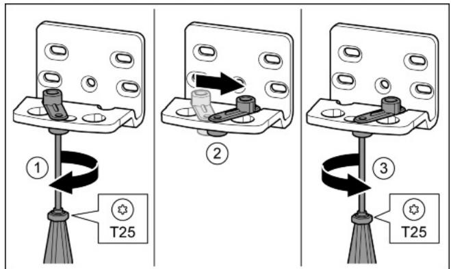 LIEBHERR KEF 4310, KEF4310 BLU PERFORMANCE - Déplacer les pièces du palier inférieur - 2