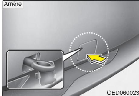 KIA - Retirer le crochet de remorquage (arrière) (le cas échéant) - 3