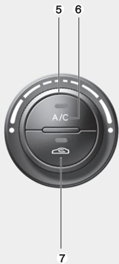 KIA - Système de commande automatique de la climatisation (le cas échéant) - 2