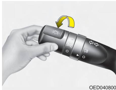 KIA - Position des feux de stationnement (200) - 1