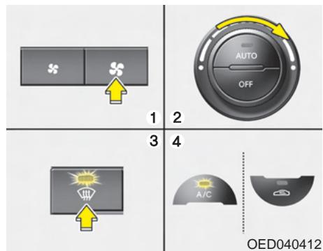 KIA - Système de commande automatique de la climatisation - 1
