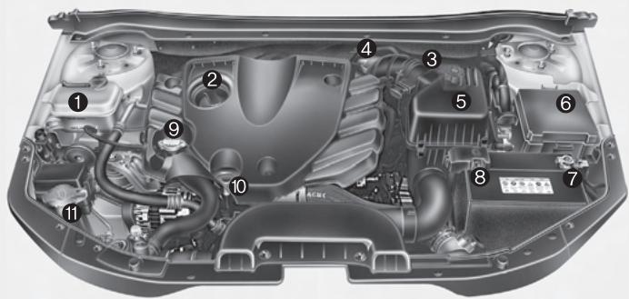 KIA - Moteur diesel (2,0l) - 1