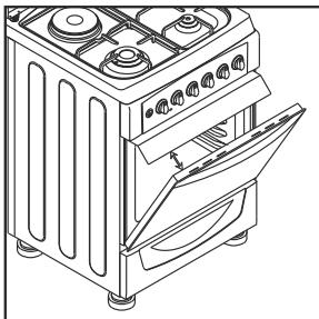 CANDY CBCM6W543,  CBCM6X543 - Utilisation du FOUR GRIL - 1