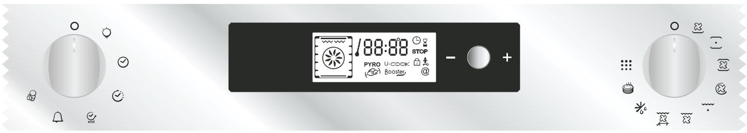 CANDY FXP 649 NX - VOORSTELLING VAN HET SCHERM - 3