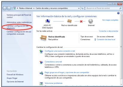 ASUS EEEBOX PC EB1007P-B0107 - Usar una direccion IP dinámica / Conexión de red PPPoE: - 2